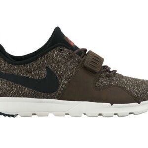 Nike Black and Brown Athletic Shoes